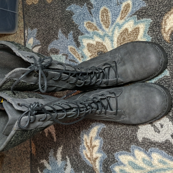 Maurices Emma Tall Wide Calf Boots, Gray, 9 - Picture 8 of 9